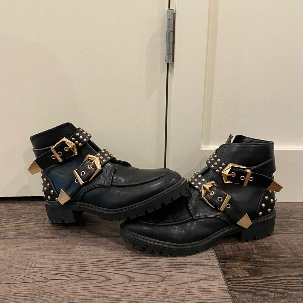 Missguided Studded Booties